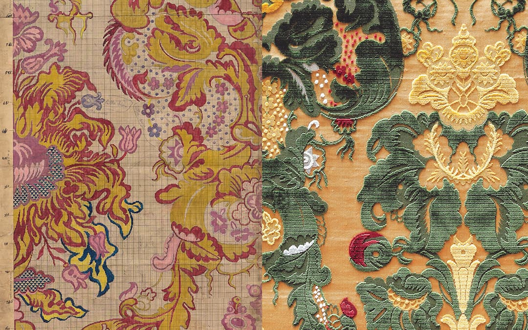 Come nasce un velluto fatto a mano: dal disegno al telaio jacquard