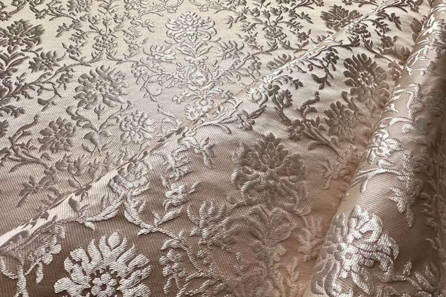 Lampasso Giardinetto cipria Lampasso Giardinetto cipria | Tessitura Bevilacqua