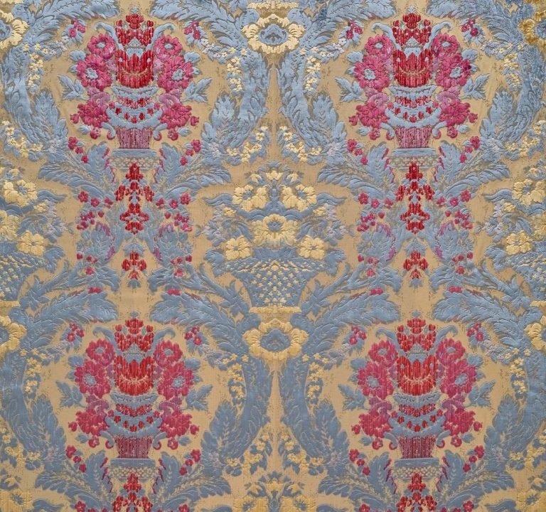 Giardino Antico 32248 Velluto Multicolore - Tessitura Luigi Bevilacqua