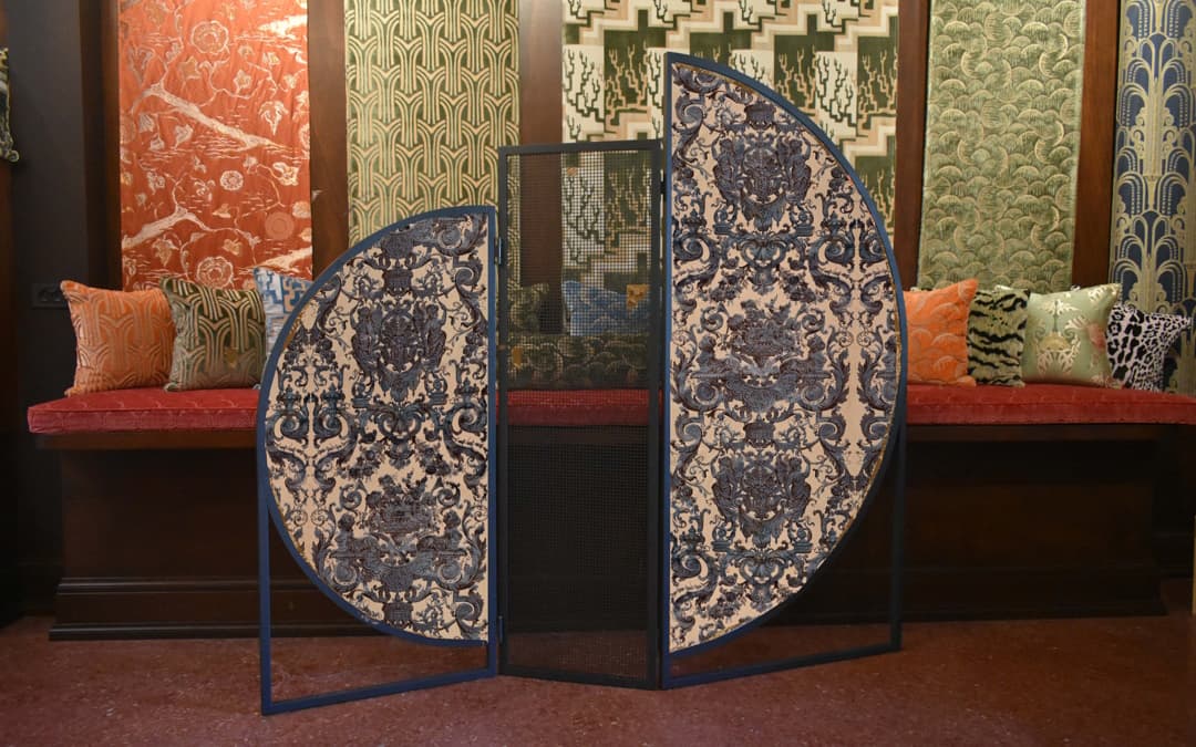 The Simbiosi Screen: Design and Luxury Fabrics