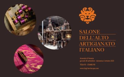 La Tessitura Bevilacqua al Salone dell’Alto Artigianato Italiano
