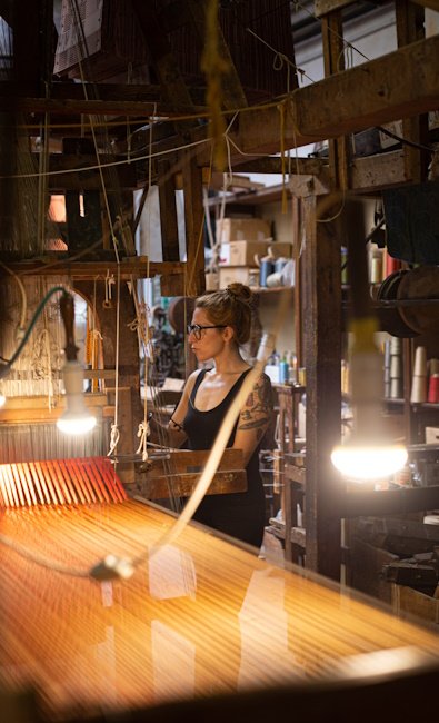 The Hands Behind the Velvets the Bevilacqua Weavers